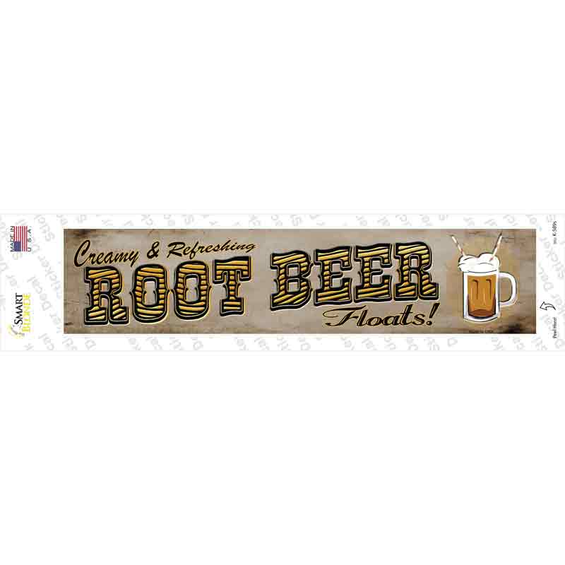 Root Beer Novelty Narrow Sticker Decal