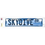 Skydive Dr Novelty Narrow Sticker Decal