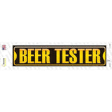 Beer Tester Novelty Narrow Sticker Decal