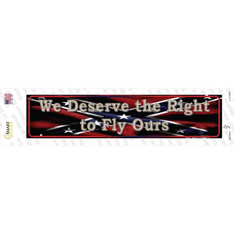 We Deserve The Right Novelty Narrow Sticker Decal