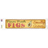 Farm Fresh Figs Novelty Narrow Sticker Decal