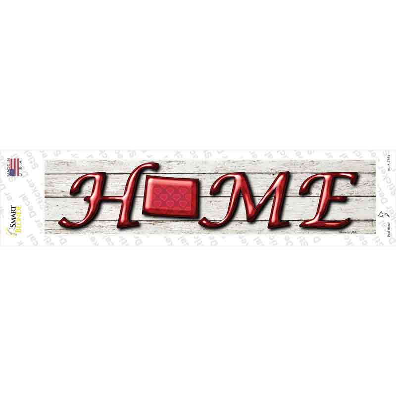 Colorado Home Outline Novelty Narrow Sticker Decal