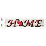 Wisconsin Home Outline Novelty Narrow Sticker Decal