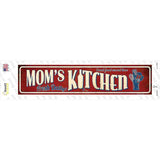 Moms Kitchen Novelty Narrow Sticker Decal