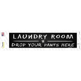 Laundry Room Novelty Narrow Sticker Decal