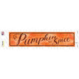 Pumpkin Spice Novelty Narrow Sticker Decal