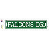 Falcons Dr Novelty Narrow Sticker Decal