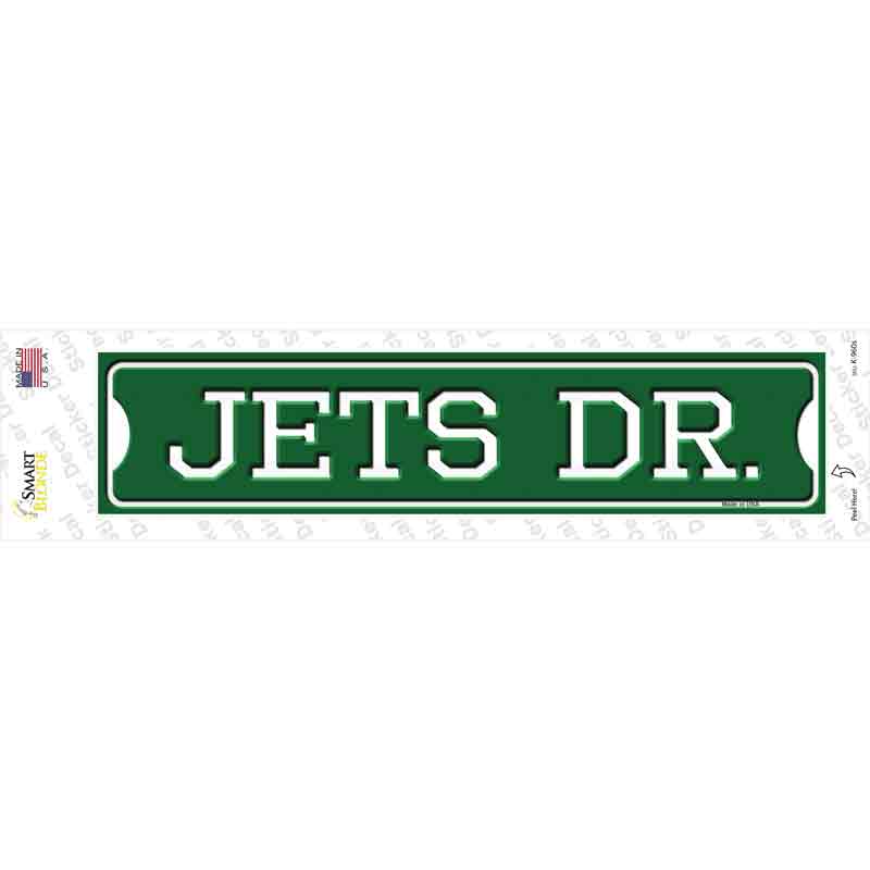 Jets Dr Novelty Narrow Sticker Decal