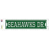 Seahawks Dr Novelty Narrow Sticker Decal