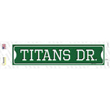 Titans Dr Novelty Narrow Sticker Decal