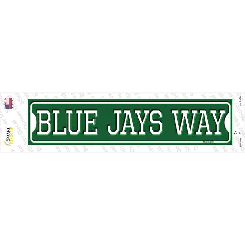 Blue Jays Way Novelty Narrow Sticker Decal