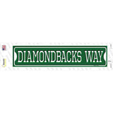 Diamondbacks Way Novelty Narrow Sticker Decal