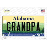Grandpa Alabama Novelty Sticker Decal
