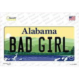 Bad Girl Alabama Novelty Sticker Decal