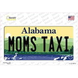 Moms Taxi Alabama Novelty Sticker Decal