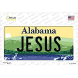 Jesus Alabama Novelty Sticker Decal