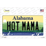 Hot Mama Alabama Novelty Sticker Decal