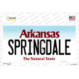Springdale Arkansas Novelty Sticker Decal