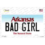 Bad Girl Arkansas Novelty Sticker Decal