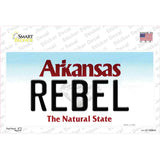 Rebel Arkansas Novelty Sticker Decal