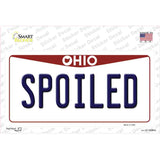 Spoiled Ohio Novelty Sticker Decal