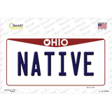 Native Ohio Novelty Sticker Decal