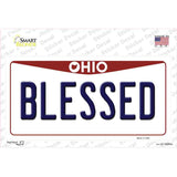 Blessed Ohio Novelty Sticker Decal