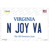 N Joy VA Virginia Novelty Sticker Decal