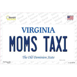 Moms Taxi Virginia Novelty Sticker Decal