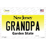 Grandpa New Jersey Novelty Sticker Decal