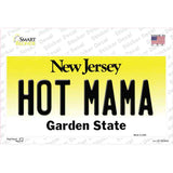 Hot Mama New Jersey Novelty Sticker Decal