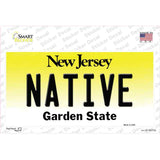 Native New Jersey Novelty Sticker Decal