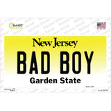 Bad Boy New Jersey Novelty Sticker Decal