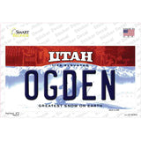 Ogden Utah Novelty Sticker Decal