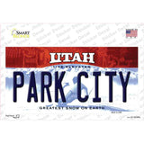 Park City Utah Novelty Sticker Decal