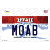 Moab Utah Novelty Sticker Decal
