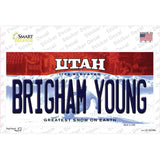 Brigham Young Utah Novelty Sticker Decal