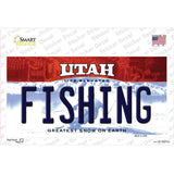 Fishing Utah Novelty Sticker Decal