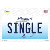 Single Missouri Novelty Sticker Decal