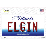 Elgin Illinois Novelty Sticker Decal