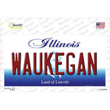 Waukegan Illinois Novelty Sticker Decal