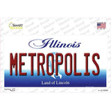 Metropolis Illinois Novelty Sticker Decal