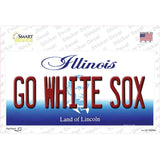 Go White Sox Illinois Novelty Sticker Decal