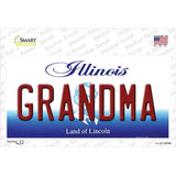Grandma Illinois Novelty Sticker Decal