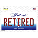 Retired Illinois Novelty Sticker Decal