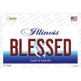 Blessed Illinois Novelty Sticker Decal