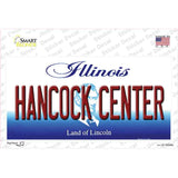 Hancock Center Illinois Novelty Sticker Decal