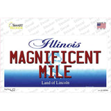 Magnificent Mile Illinois Novelty Sticker Decal