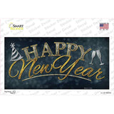 Happy New Year Novelty Sticker Decal