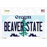 Beaver State Oregon Novelty Sticker Decal